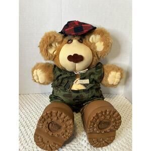 Vintage Furskin Plush J. Livingston Clayton Scout  Xavier Roberts EUC